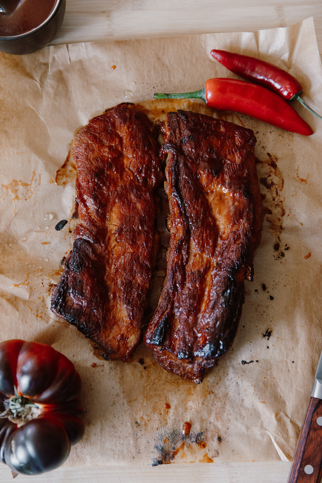 Plānās cūkgaļas ribiņas 700g